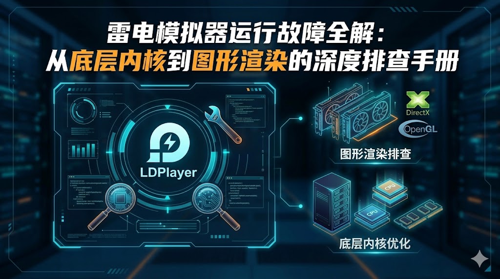 雷电模拟器运行故障全解：从底层内核到图形渲染的深度排查手册